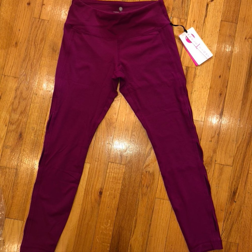 Yogalicious Purple Ankle Tight Leggings *NWT*